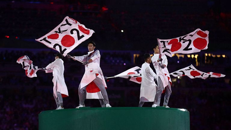 Rio Closing Ceremony Passes Olympic Baton To Tokyo | World News | Sky News