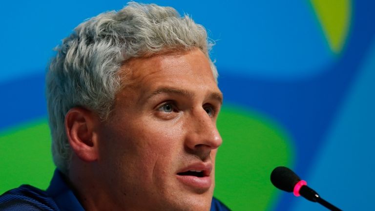 Ryan Lochte has been charged with filing a false robbery report