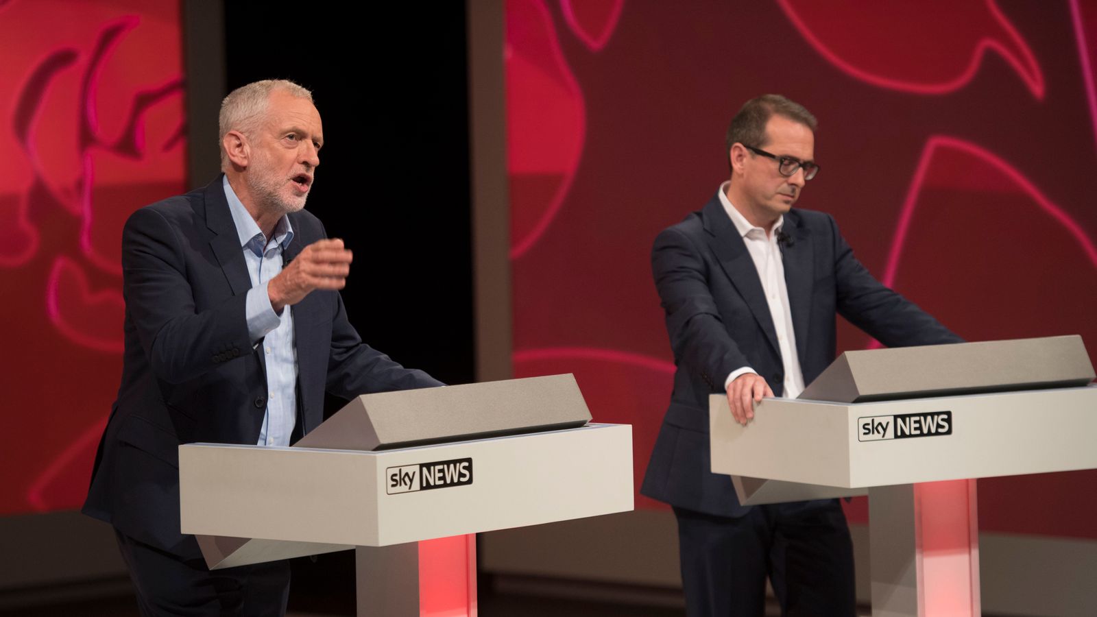 Corbyn v Smith in Sky's Labour leadership debate | Scoop News | Sky News