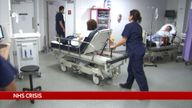 NHS hospitals are being pushed too far, it is being claimed