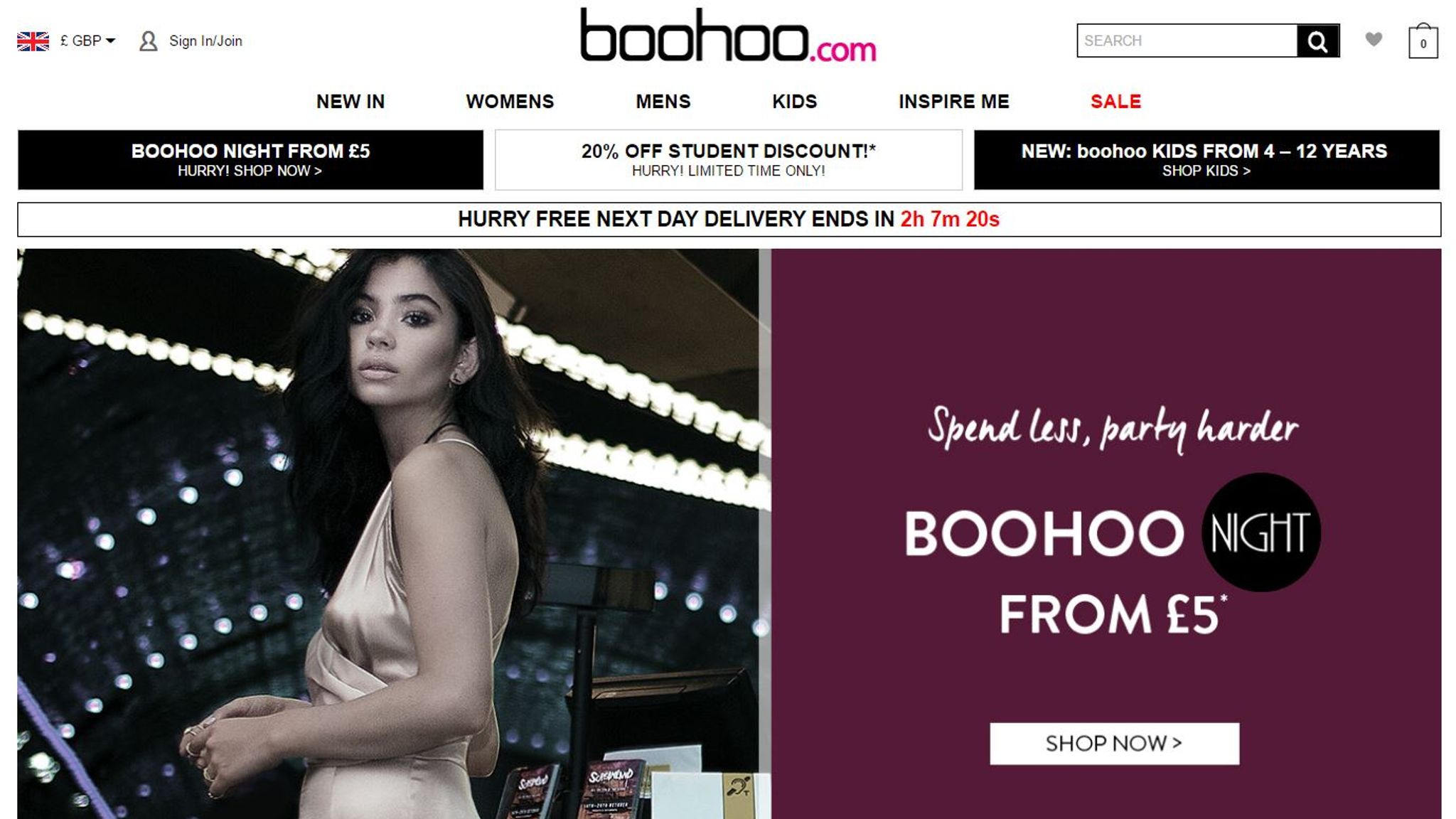 Boohoo.com first-half profits rocket 129% to £14.3m | Money News | Sky News