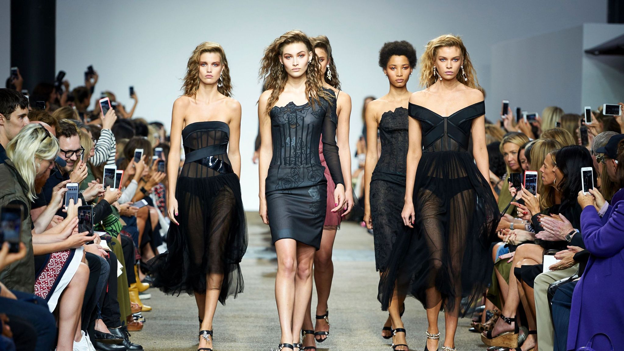 Striking style on the London Fashion Week catwalk | UK News | Sky News