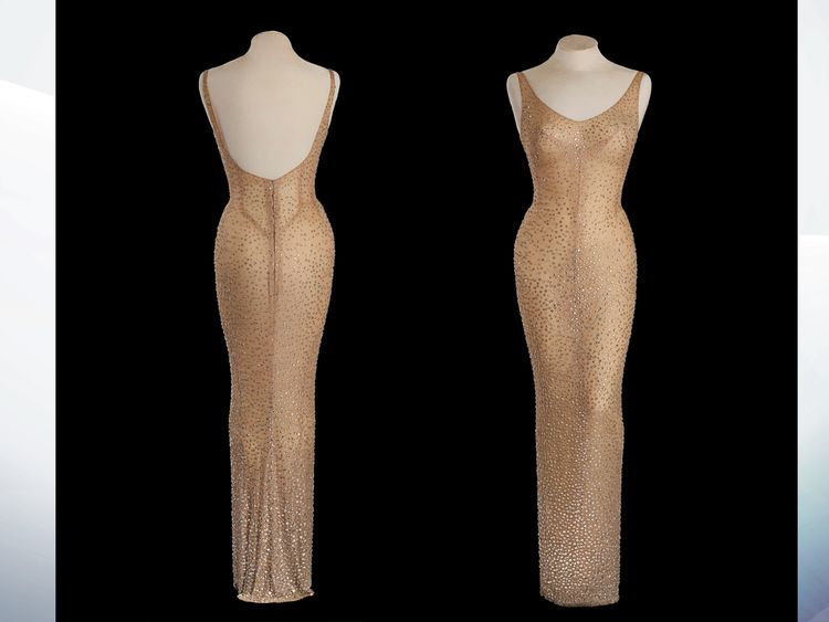 Marilyn Monroe's Happy Birthday Dress Sold For $4.8m