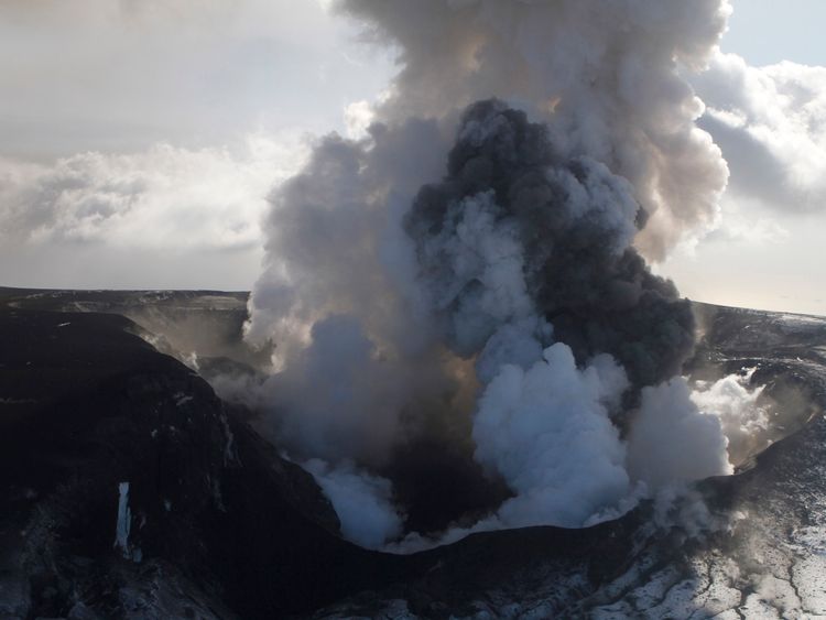 Flight alert raised in Iceland after 'seismic swarm' hits Katla volcano