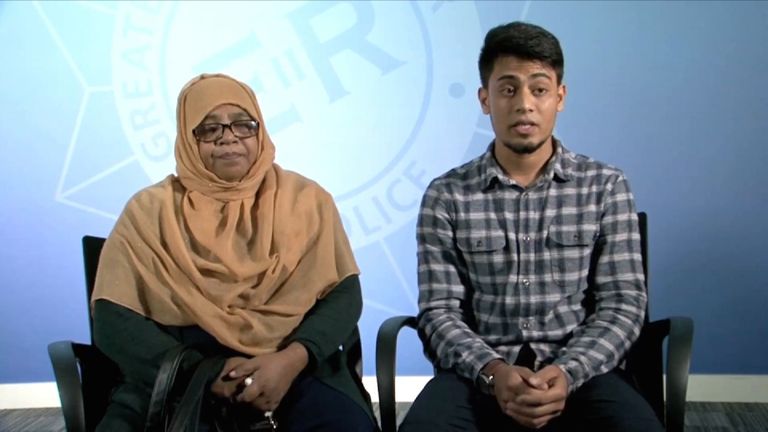 Rochdale'deki öldürülen İmam'ın oğlu Saleh al-Aif, konuşuyor
