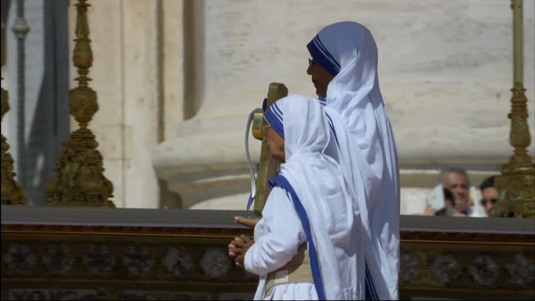 The Vatican declares Mother Teresa a saint