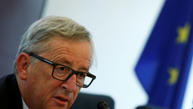 Jean-Claude Juncker has been accused of failing to prevent Brexit