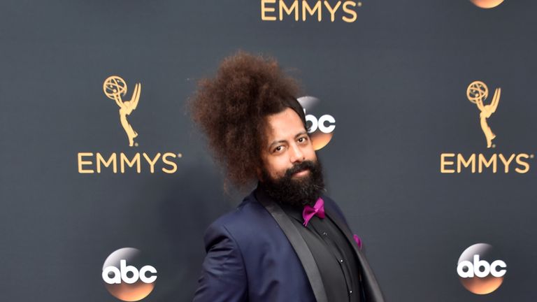 Reggie Watts says it would be "wonderful" to film the show in the UK 