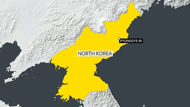 The 5.3-magnitude tremors were reported near the Pyunggye-ri nuclear test site