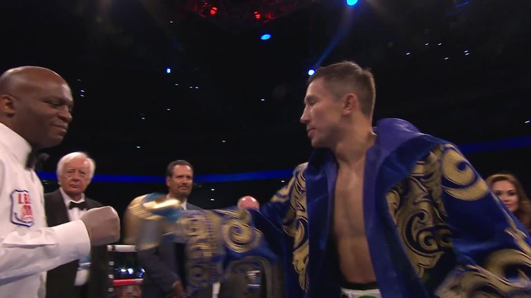 Gennady Golovkin Ringwalk Video Watch Tv Show Sky Sports