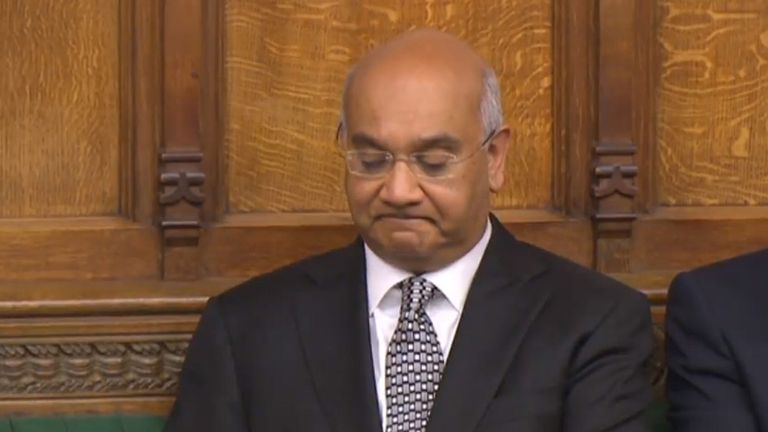 Keith Vaz has apologised to his family for &#39;hurt and distress&#39;