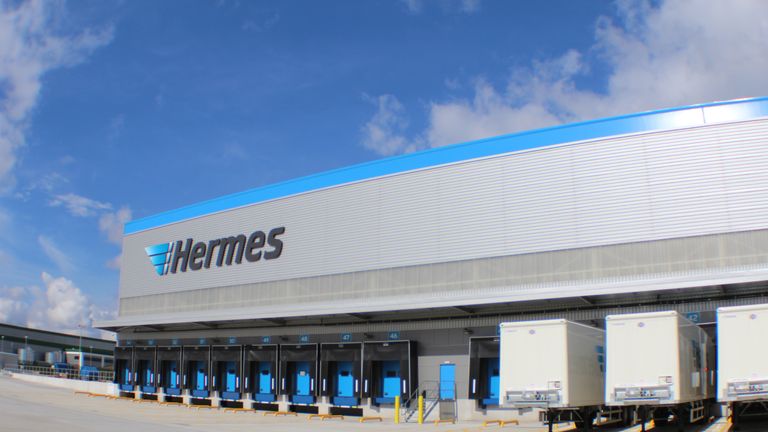 Hermes delivers parcels for companies including Next and Asos    