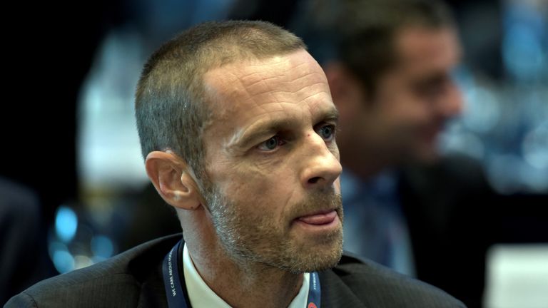 Aleksander Ceferin announced as new UEFA president | World News | Sky News