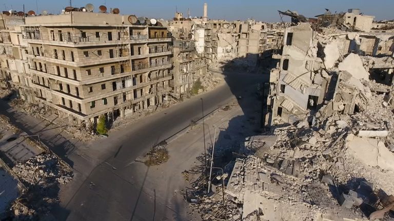 Ancient Aleppo Could Be Destroyed Within 10 Weeks World News Sky News   Dc7eab0381d8f416e1c38f7f348964d69c88955e55eba9a3617b85a151f08541 3795342 