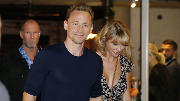 Hiddleston dated Taylor Swift for three months back in 2016