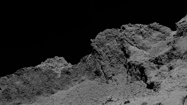 The comet 67P/Churyumov-Gerasimenko