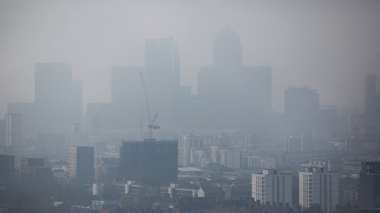 Campaigners want &#39;clean air zones&#39; in pollution hot spots in the UK