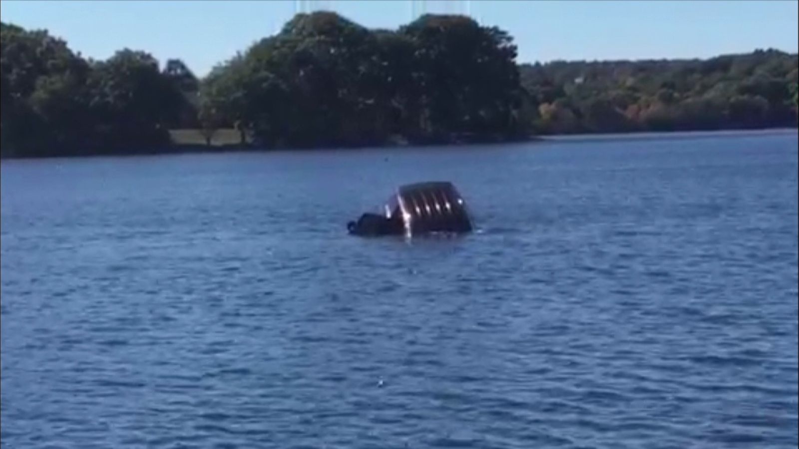 Rush to save woman from sinking car | Scoop News | Sky News