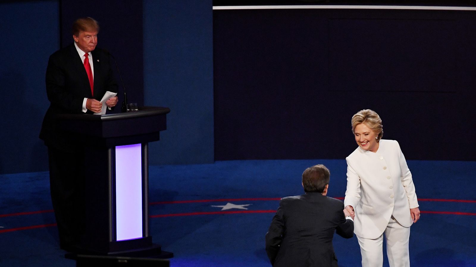 Analysis: Clinton and Trump go head to head | Scoop News | Sky News