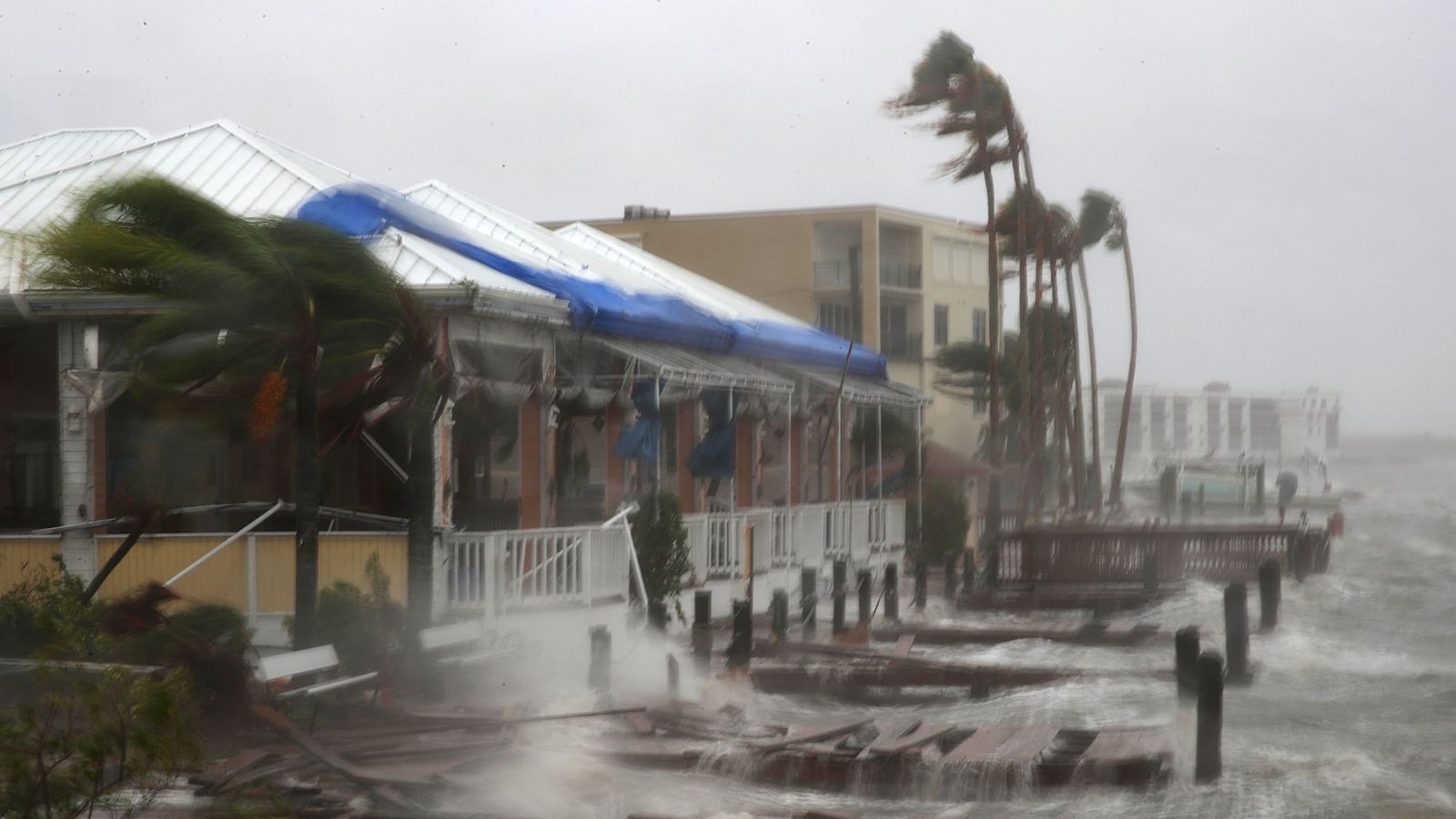 Rescue centres shelter thousands in Florida | World News | Sky News