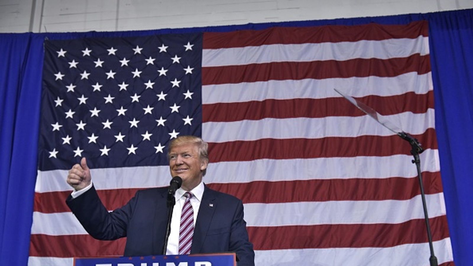 Donald Trump says he will 'totally accept' US election result 'if I win ...