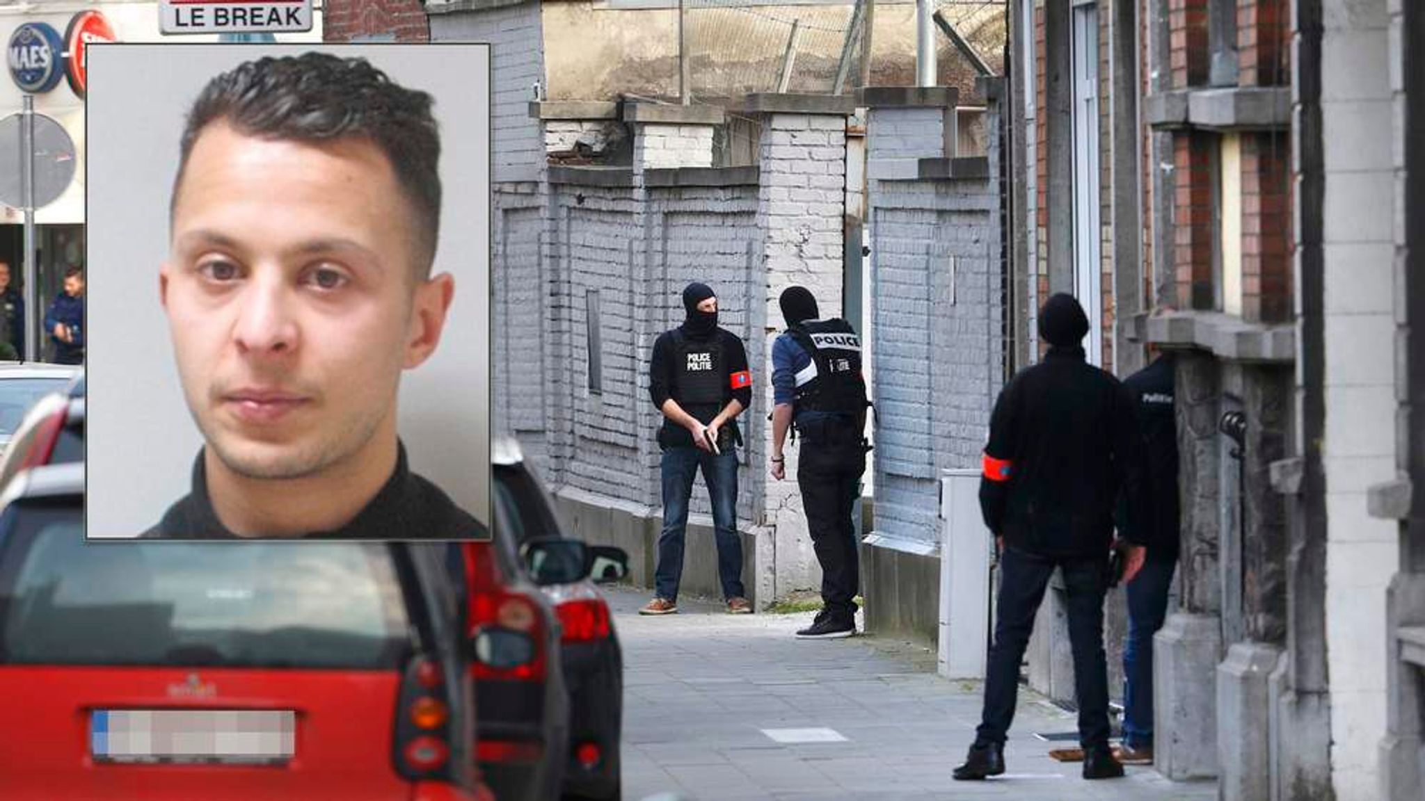 Paris Terror Attack Suspect Salah Abdeslam Goes On Trial Over Police Shootout World News Sky News