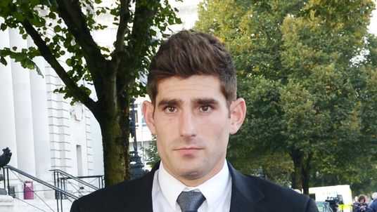 Footballer Ched Evans leaves Cardiff Crown Court