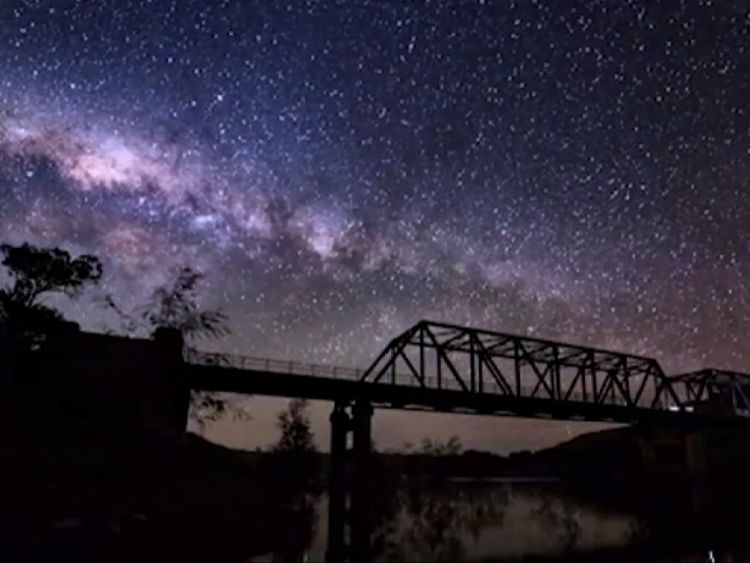Milky Way viewed from Canberra