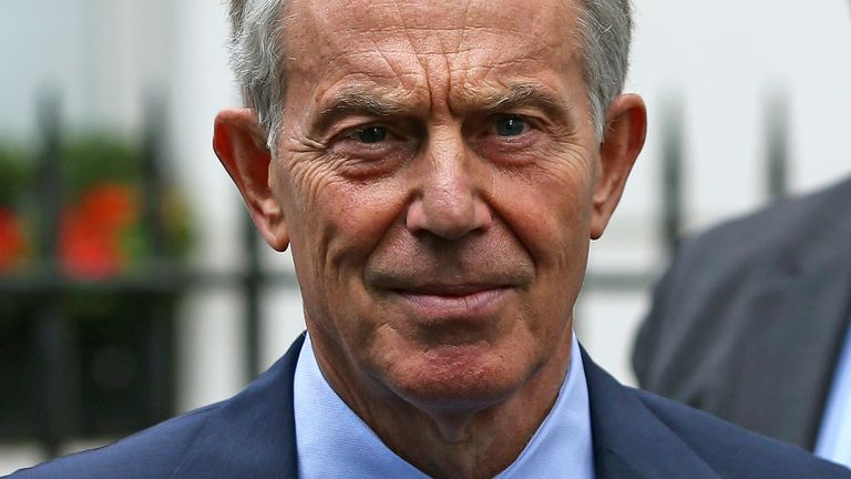 Tony Blair has not refused to rule out a return to frontline politics