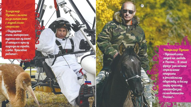 Vladimir Putin calendar
