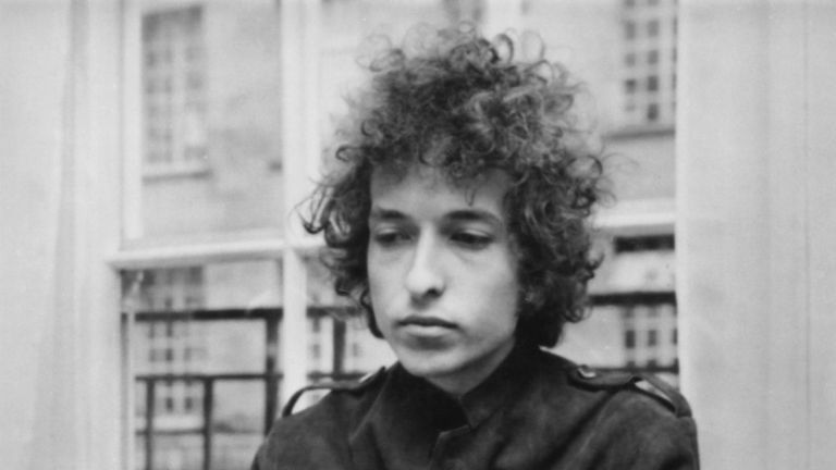Bob Dylan in London in 1966