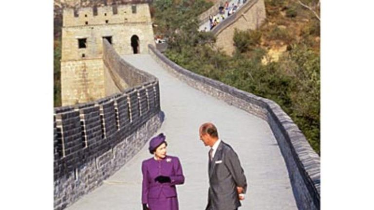 1986: On a visit to China, Philip joked to British students: “If you stay here much longer, you’ll go slit-eyed.”
