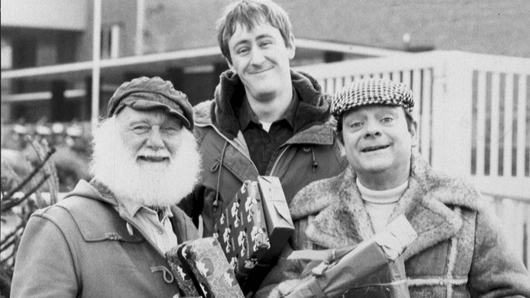 The stars of Only Fools and Horses
