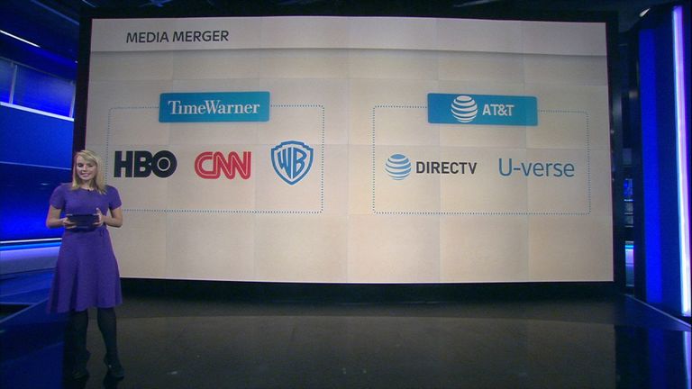Rebecca Williams describes the media merger between AT&T and Timewarner
