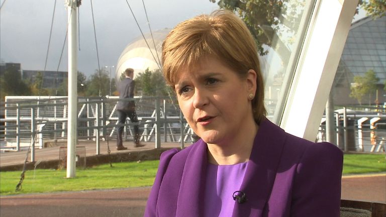 Nicola Sturgeon: &#39;We&#39;re in uncharted territory&#39; 