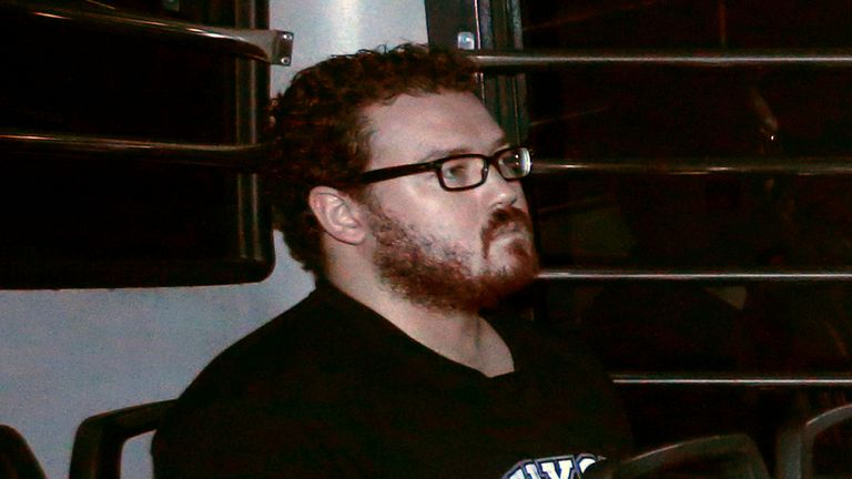 File photo of Rurik Jutting, a UK banker charged with two counts of murder