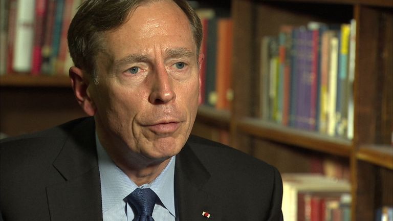 David Petraeus discusses the future of Syria