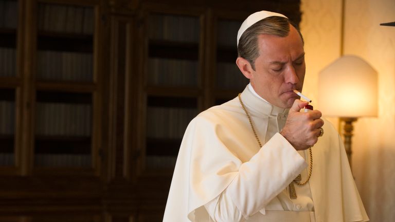 The Young Pope is a fictional ten-part series about a conflicted pontiff