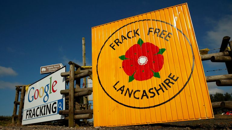 The Cuadrilla applications have sparked protests in Lancashire