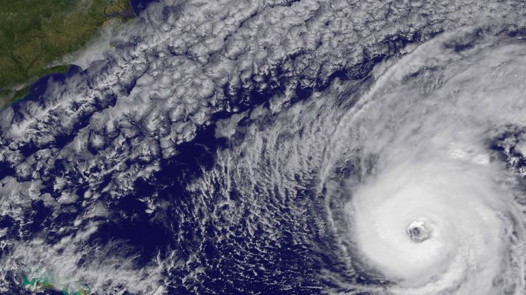 Hurricane Nicole is on course to hit the island of Bermuda