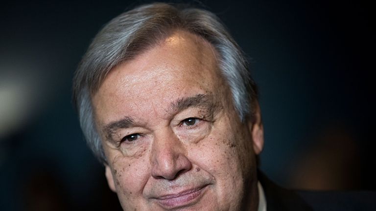 Antonio Guterres will take over from Ban Ki-moon early next year