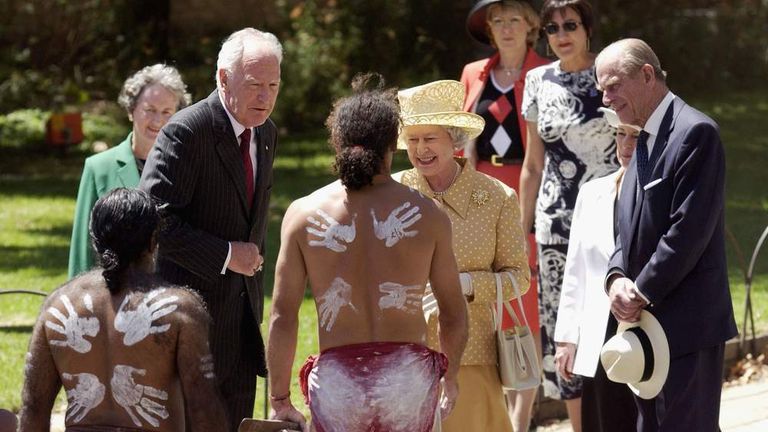 Royal visit to Australia in 2002