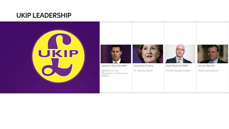 UKIP CONTENDERS 
