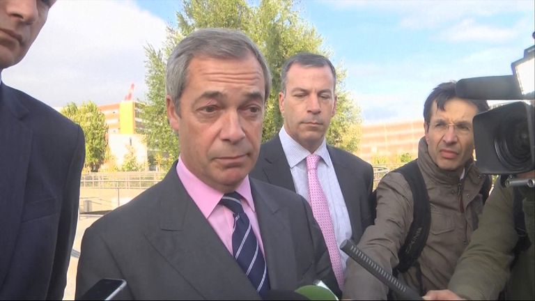 Nigel Farage launches investigation after altercation between two MEPs
