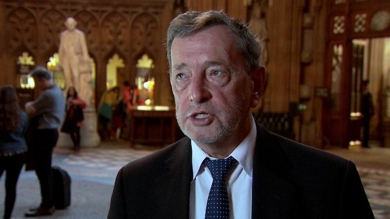 Lord Blunkett was Home Secretary at the time of the 9/11 attacks