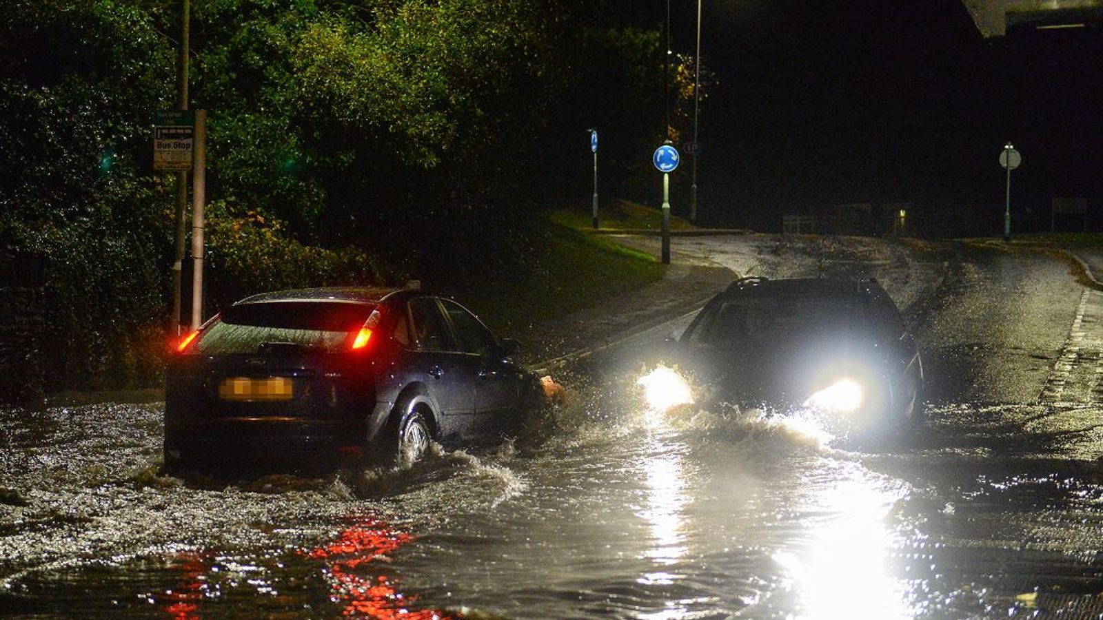 Storm Angus Hits UK With Gusts Of Up To 84mph