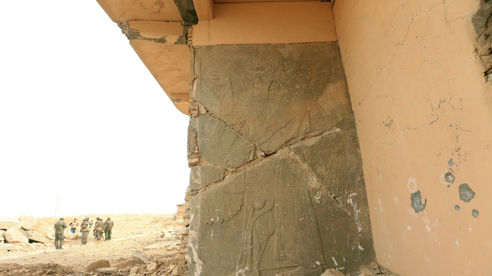 The Islamic State destruction of Nimrud | World News | Sky News