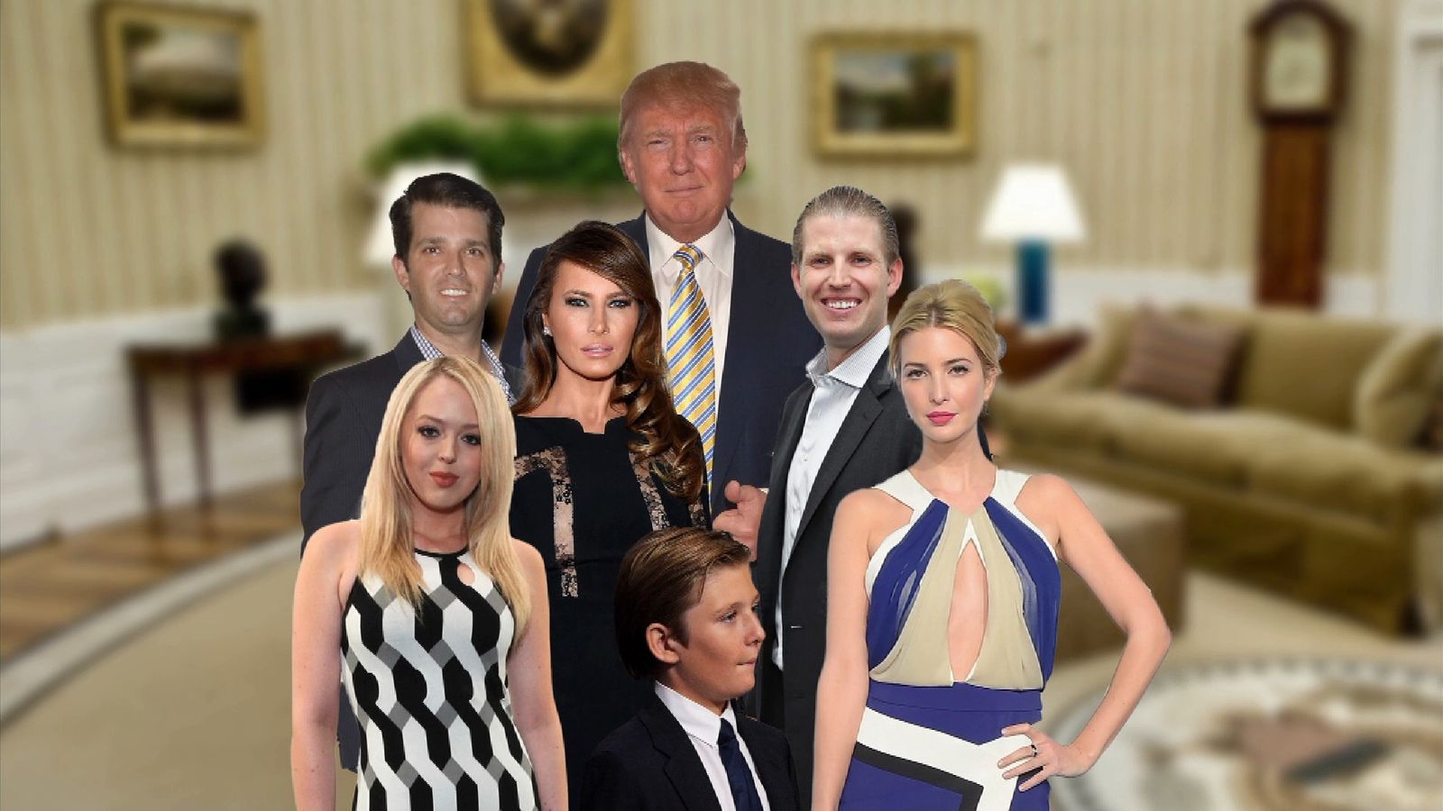 The Trumps are getting ready for life in the Whit