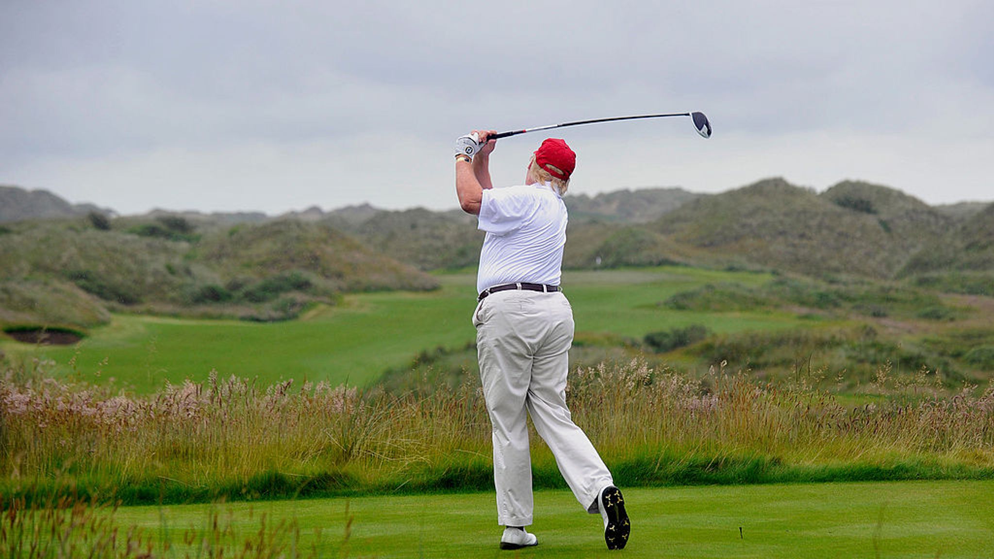 Trump Buried Wife On Golf Course
