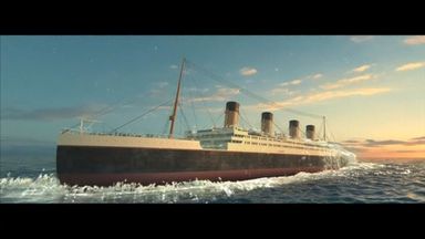 Life-size replica 'Titanic' being built in China | World News | Sky News